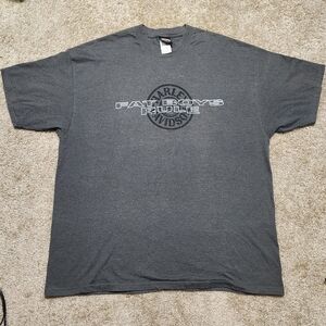 Vintage Harley Davidson Shirt Mens 2XL Gray Fat Boys Rule Cincinnati